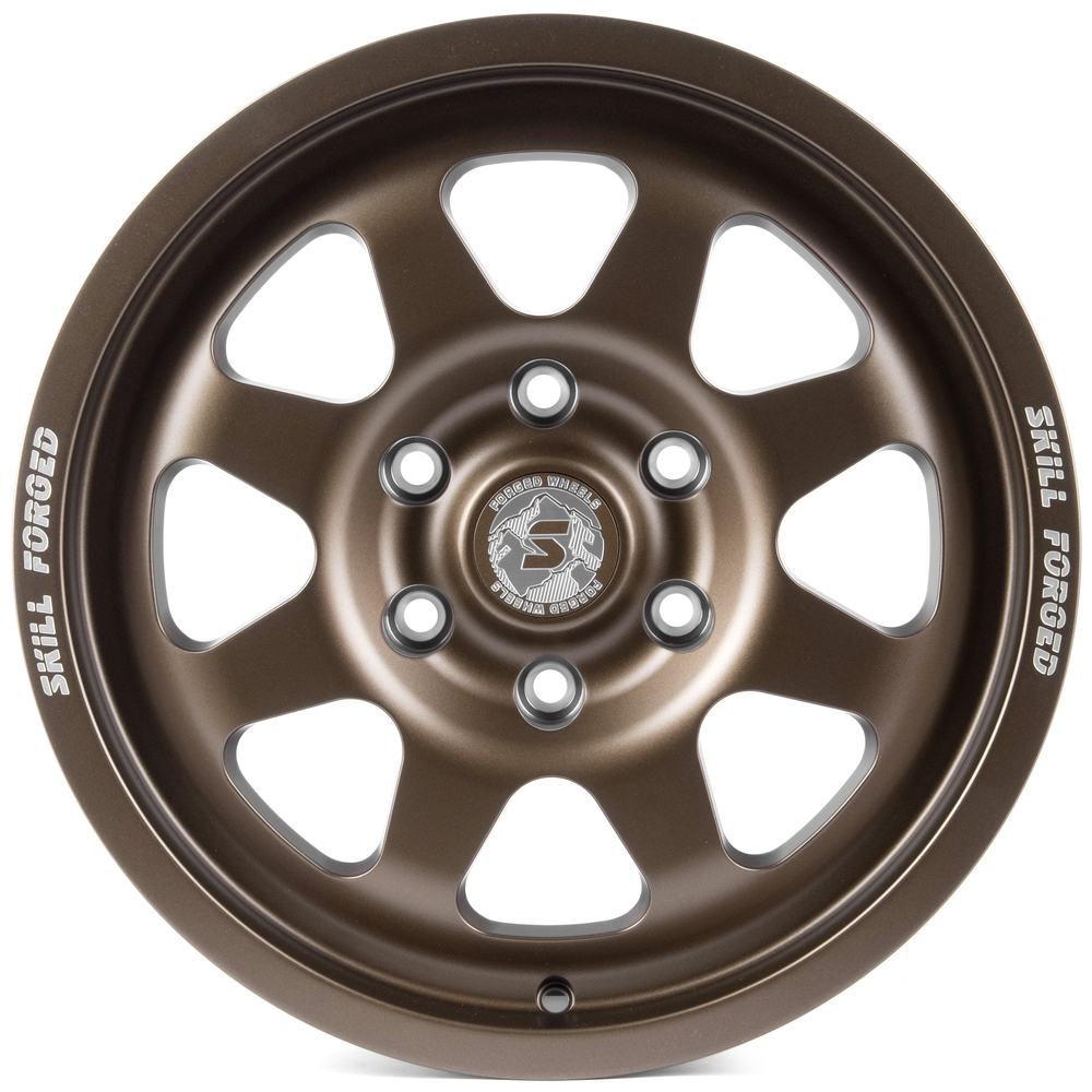 Кованый диск SKILL SV904-SK289 R17 8.5J 6x135 ET34 Кованый диск SKILL SV904-SK289 R17 8.5J 6x135 ET34 DIA 87.1 Бронза Матовая