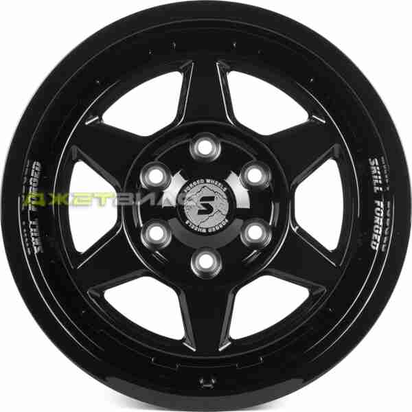 Кованый диск SKILL SV905-SK289 R17 8.5J 6x135 ET34 DIA 87.1 Чёрный Глянцевый