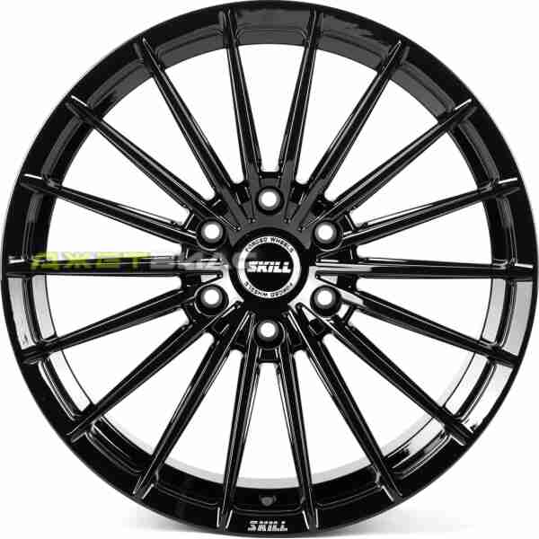 Кованый диск SKILL SV937-SB563 R20 9J 6x139.7 ET10 DIA 77.8 Чёрный Глянцевый