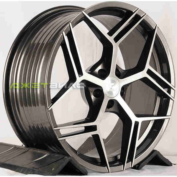 Литой диск Jetwheel Blade R20 10J 5x112 ET40 DIA 66.6 Anthracite Brush Face