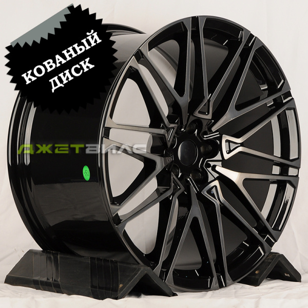 Кованый диск JETFORGED RGW495 R21 10.5J 5x112 ET31 DIA 66.56 BKF/Black Clear