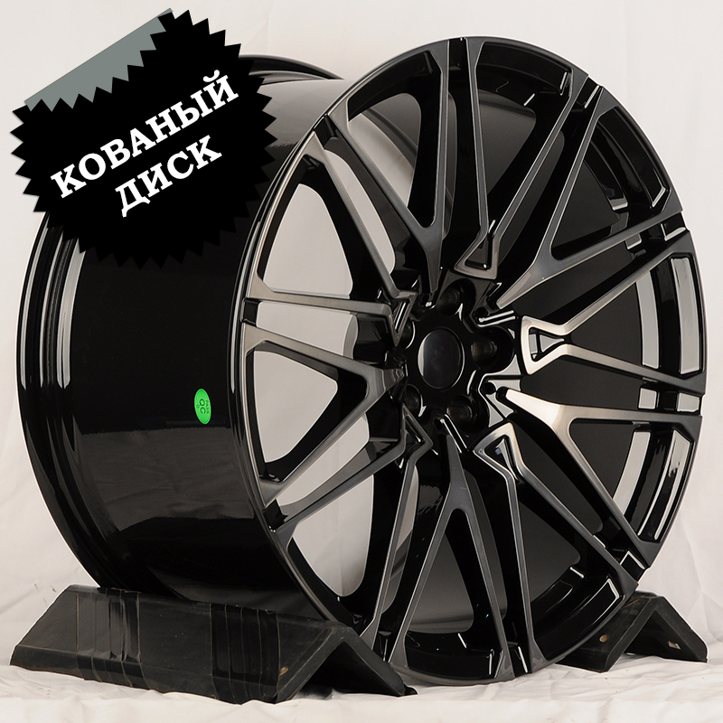 Кованый диск JETFORGED RGW495 R21 10.5J 5x112 ET31 Кованый диск JETFORGED RGW495 R21 10.5J 5x112 ET31 DIA 66.56 BKF/Black Clear