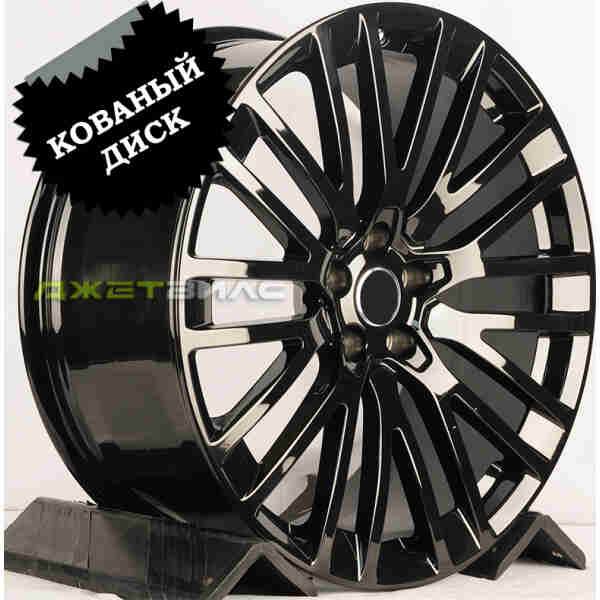 Кованый диск JETFORGED RGW5710 R23 9.5J 5x120 ET40 DIA 72.56 Gloss Black
