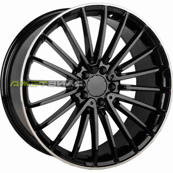 Литой диск KoKo Kuture 0235 R20 9.5J 5x112 ET43 DIA 66.6 Gloss Black Lip Polish