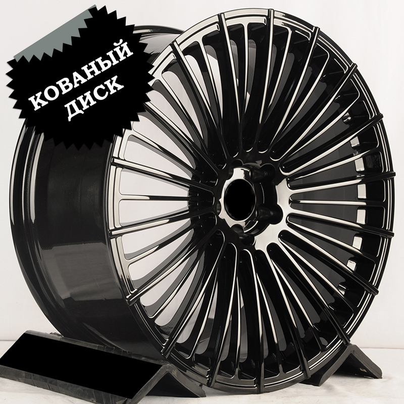 Кованый диск JETFORGED S3192502-45 R21 10J 5x112 ET32 Кованый диск JETFORGED S3192502-45 R21 10J 5x112 ET32 DIA 66.56 Gloss Black