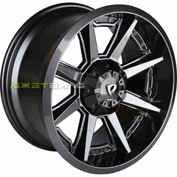Литой диск Jetwheel BK819 R18 9J 12x135x139.7 ET20 DIA 106.1 PERL BLACK