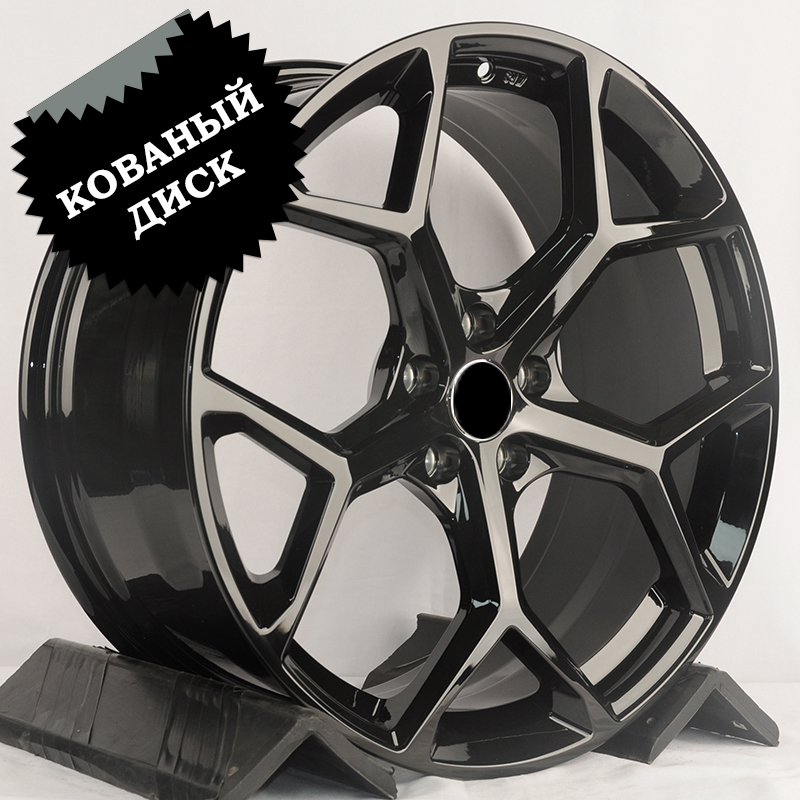 Кованый диск JETFORGED RGW432 R20 9J 5x112 ET30 Кованый диск JETFORGED RGW432 R20 9J 5x112 ET30 DIA 66.45 Gloss Black