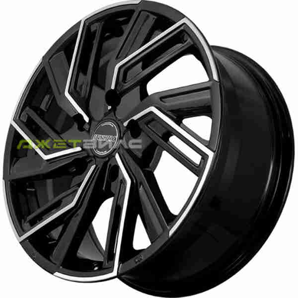 Литой диск FF KF82-1913 R18 8J 5x139.7 ET30 DIA 98.5 Gloss Black Polish
