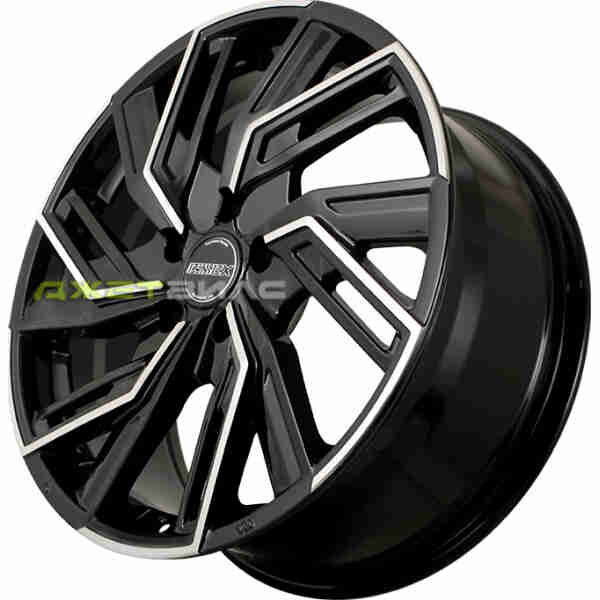 Литой диск FF KF82-1905 R18 8J 5x114.3 ET35 DIA 73.1 Gloss Black Polish