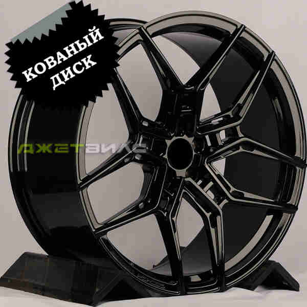 Кованый диск JETFORGED RGW608 R21 9J 5x112 ET35 DIA 66.56 Gloss Black