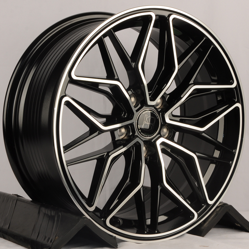 Литой диск KoKo Kuture FF585 R17 7.5J 5x112 ET38 Литой диск KoKo Kuture FF585 R17 7.5J 5x112 ET38 DIA 66.45 Gloss Black+Maching Face