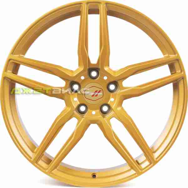 Кованый диск SKILL SL124-SV451 R20 9J 5x115 ET43 DIA 71.6 золото + мат