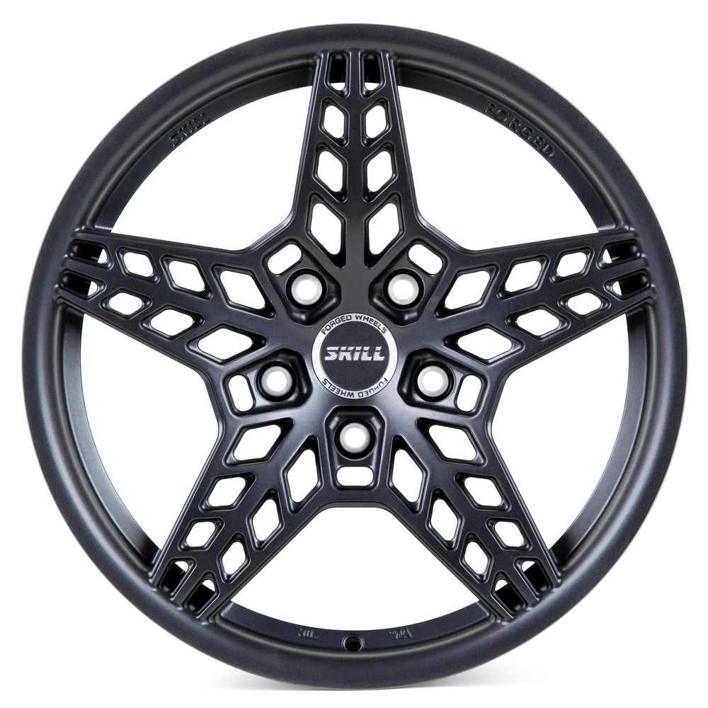 Кованый диск SKILL SV280-CT355 R18 8.5J 5x127 ET12 Кованый диск SKILL SV280-CT355 R18 8.5J 5x127 ET12 DIA 71.6 Чёрный