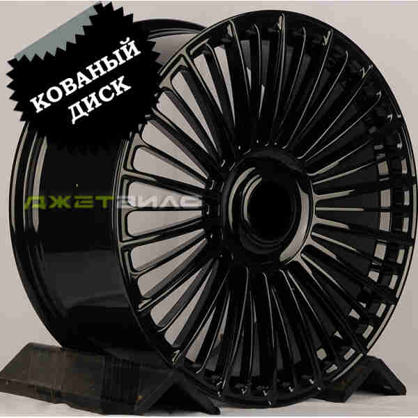 Кованый диск JETFORGED RGW4923 R21 11J 5x112 ET44 DIA 66.56 Gloss Black+Floating Cap