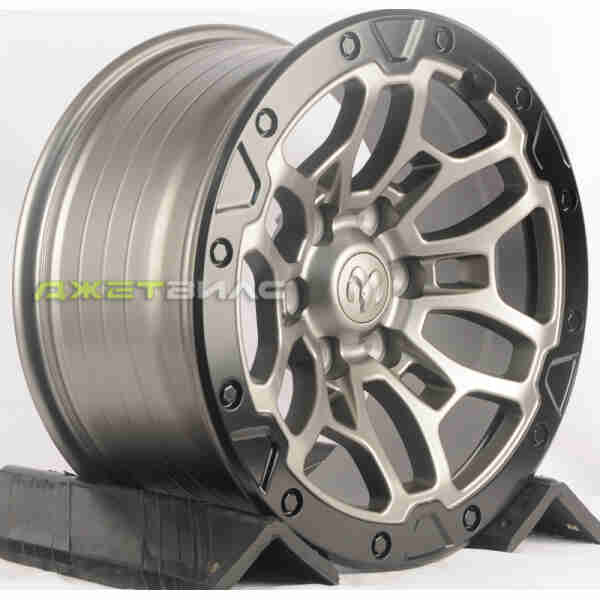 Литой диск RGW Wheels DH023 R18 9J 6x139.7 ET19 DIA 78.1 Matte Gunmetal With Black Bead Ring