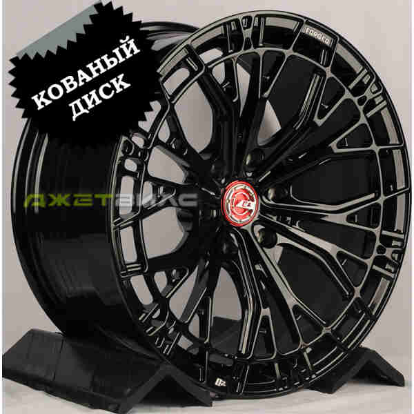 Кованый диск JETFORGED Alpha-I R20 9.5J 6x139.7 ET15 DIA 106.1 Gloss Black