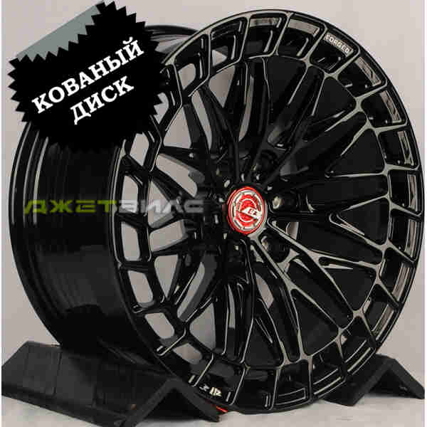 Кованый диск JETFORGED Aero Series R20 9.5J 6x139.7 ET15 DIA 106.1 Gloss Black