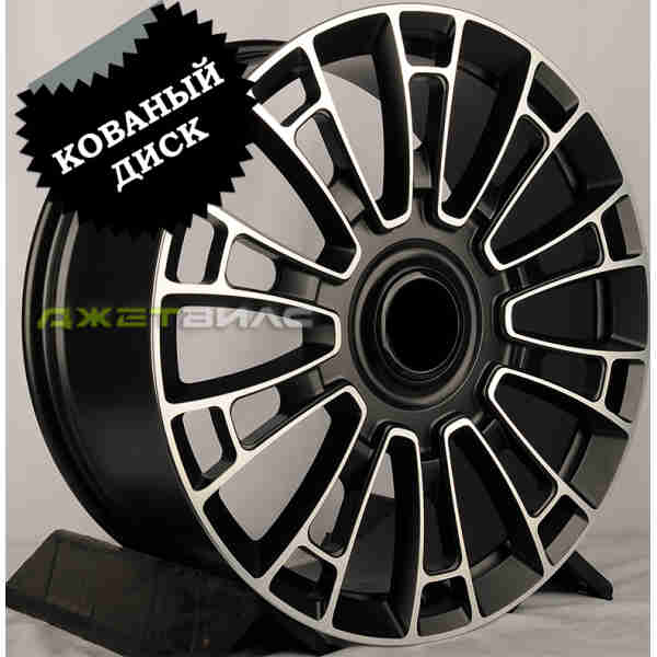 Кованый диск JETFORGED S3192502-39 R22 9.5J 5x120 ET42 DIA 72.6 Matt Black Polished Face