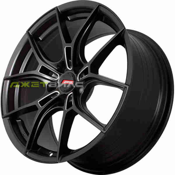 Литой диск FF SH7019-1588 R18 8.5J 5x114.3 ET35 DIA 73.1 Matte Black With Milling
