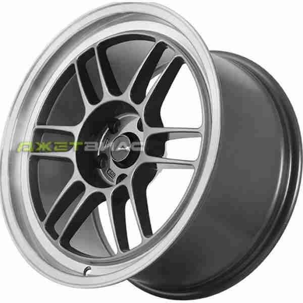 Литой диск FF FBX263-1165 R18 9.5J 5x114.3 ET25 DIA 73.1 Gunmetal Machine Lip