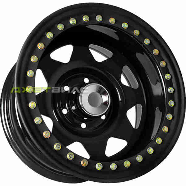 Литой диск Grizzly SW03-1555 R17 12J 6x139.7 ET-66 DIA 110.1 Beadlock/Inner rim with shinin