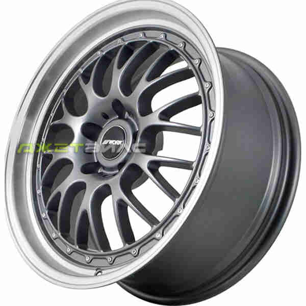 Литой диск FF SH7007-1584 R18 8J 5x114.3 ET35 DIA 73.1 Matte Dark Gunmetal Lip Polish