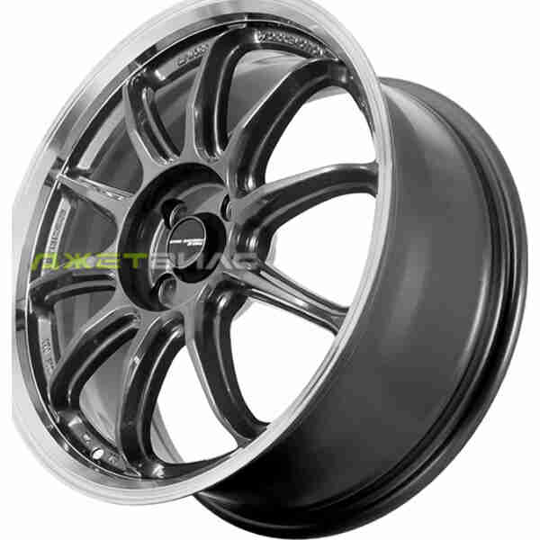 Литой диск FF FBX412-1988 R17 7.5J 4x100 ET40 DIA 73.1 Gunmetal Machine Lip