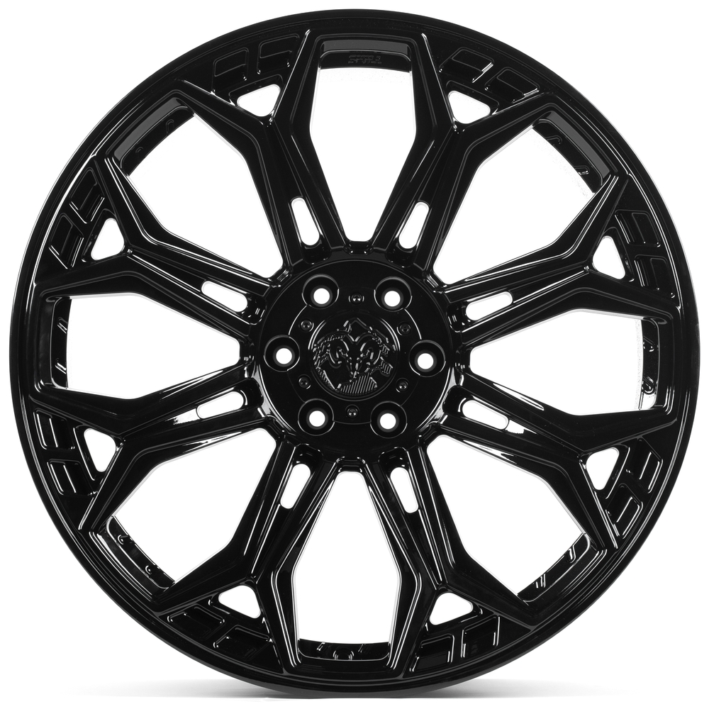 Кованый диск SKILL SV394-CS477 R24 11.5J 6x139.7 ET-10 Кованый диск SKILL SV394-CS477 R24 11.5J 6x139.7 ET-10 DIA 77.8 Чёрный Глянцевый