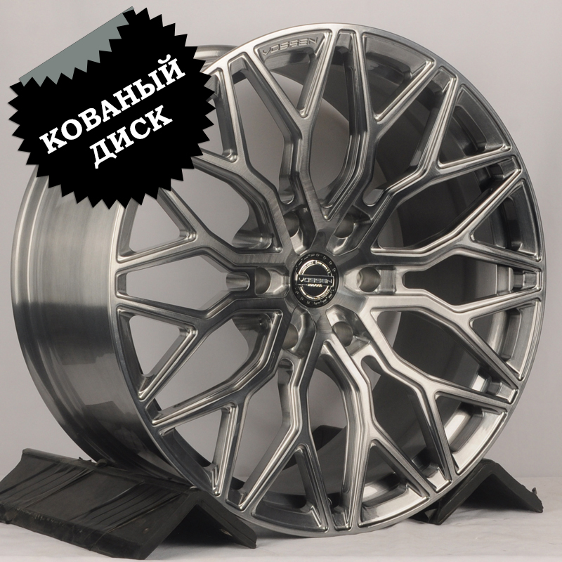 Кованый диск JETFORGED RGW914 R22 9.5J 6x139.7 ET15 Кованый диск JETFORGED RGW914 R22 9.5J 6x139.7 ET15 DIA 106.2 Brusched Black