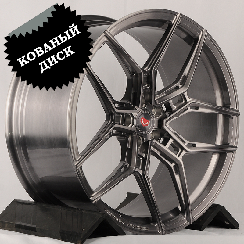 Кованый диск JETFORGED YC8272 R22 10J 5x112 ET21 Кованый диск JETFORGED YC8272 R22 10J 5x112 ET21 DIA 66.56 Brushed Grey