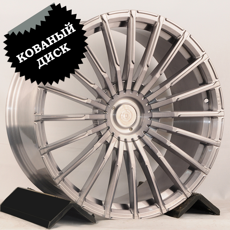 Кованый диск JETFORGED YC8413 R20 10J 5x112 ET37 Кованый диск JETFORGED YC8413 R20 10J 5x112 ET37 DIA 66.56 Brushed Grey