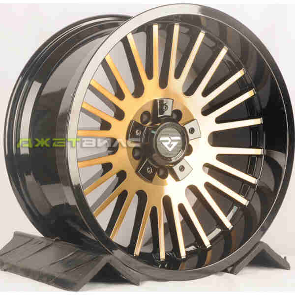 Литой диск KoKo Kuture YF0456 R20 10J 10x127x135 ET-19 DIA 87.1 Bronze Center Blk Lip