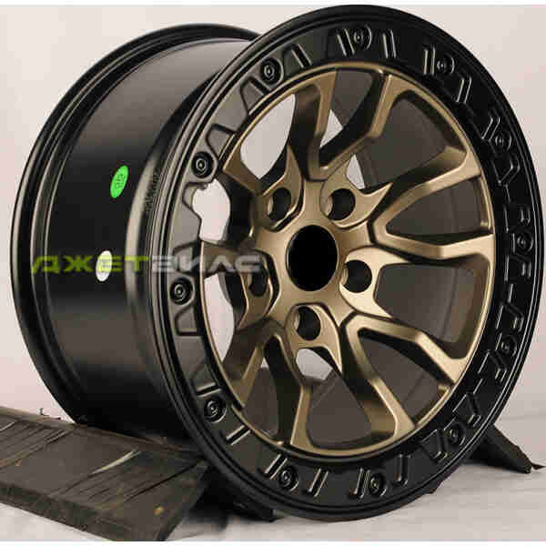 Литой диск KoKo Kuture 5601 R17 9J 5x127 ET-10 DIA 71.5 Matt Bronze+Matt Black Beadlock