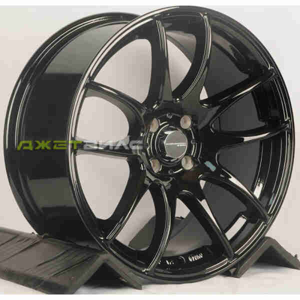 Литой диск KoKo Kuture 0063 R17 8J 4x100 ET38 DIA 73.1 Gloss Black