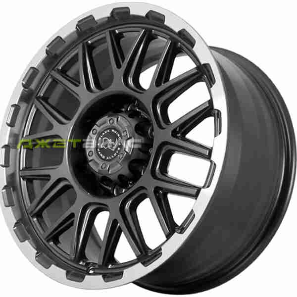 Литой диск FF FBX470-1244 R17 8.5J 6x139.7 ET25 DIA 106.1 Gunmetal Machine Lip