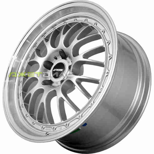 Литой диск FF SH7007-1193 R18 8J 5x114.3 ET35 DIA 73.1 Silver Lip Polish