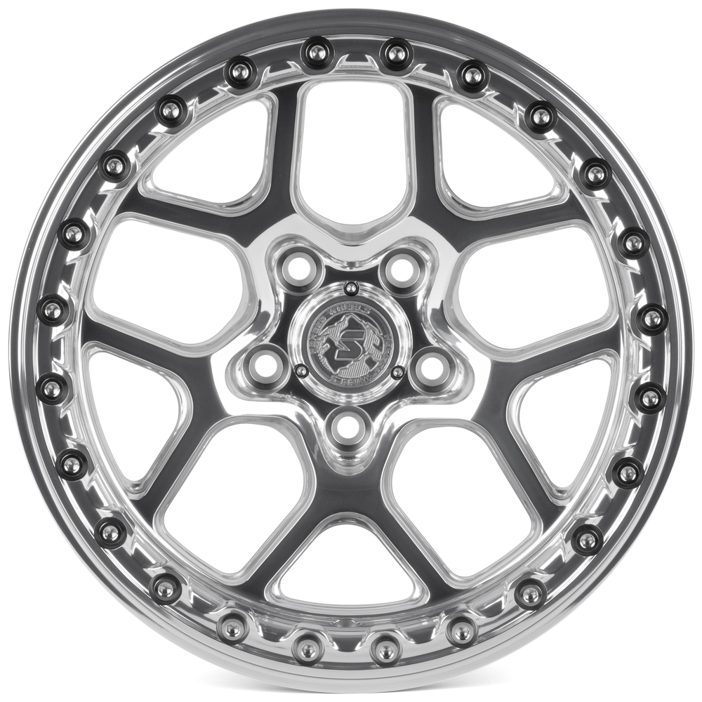 Кованый диск SKILL SB821-SL178 R17 9J 5x127 ET-12 Кованый диск SKILL SB821-SL178 R17 9J 5x127 ET-12 DIA 71.5 Зеркальная Полировка