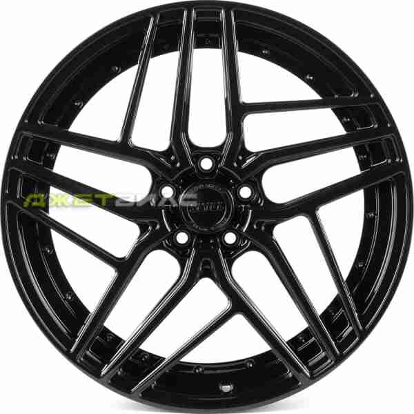 Кованый диск SKILL SL316-CS411 R20 8.5J 5x112 ET30 DIA 66.5 Чёрный Глянцевый