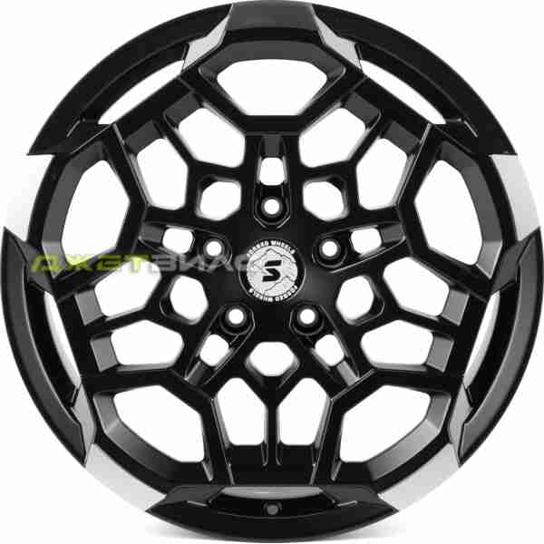 Кованый диск SKILL SV171-SK333 R20 9J 5x127 ET25 DIA 71.5 Чёрный Матовый + Полировка