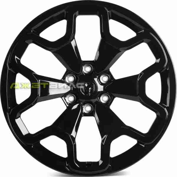 Кованый диск SKILL SV212-SV481 R22 9J 6x139.7 ET19 DIA 77.8 Чёрный Глянцевый