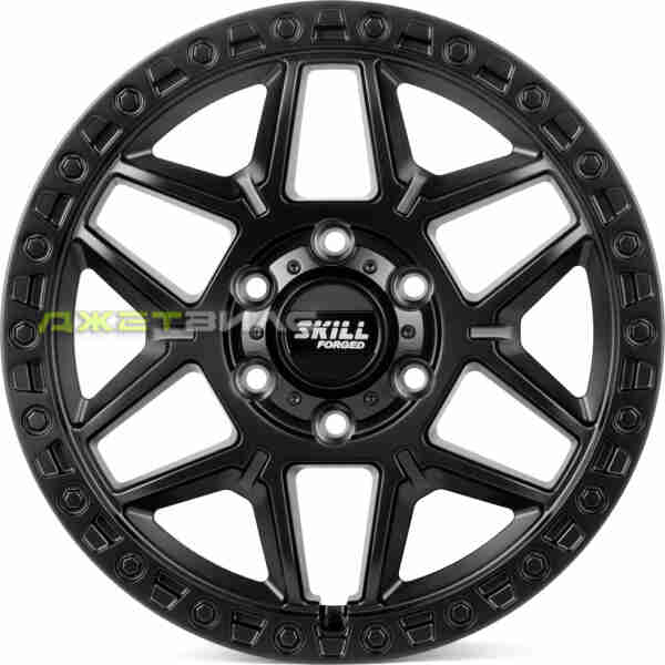 Кованый диск SKILL SV765-SK303 R18 9J 6x139.7 ET45 DIA 95.1 Чёрный Матовый