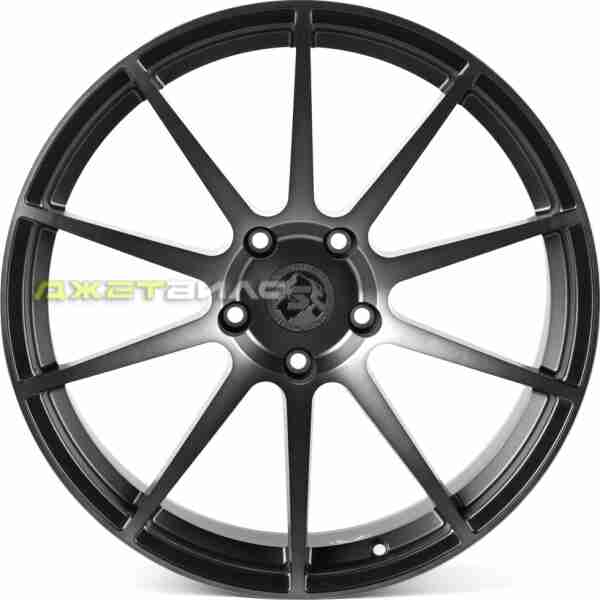 Кованый диск SKILL SV994-SK333 R20 9J 5x127 ET12 DIA 71.6 Графит Матовый + Полированные Спицы + Тёмный Лак
