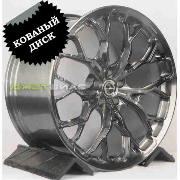 Кованый диск JETFORGED RGW806 R21 9.5J 5x112 ET31 DIA 66.56 Brushed Grey
