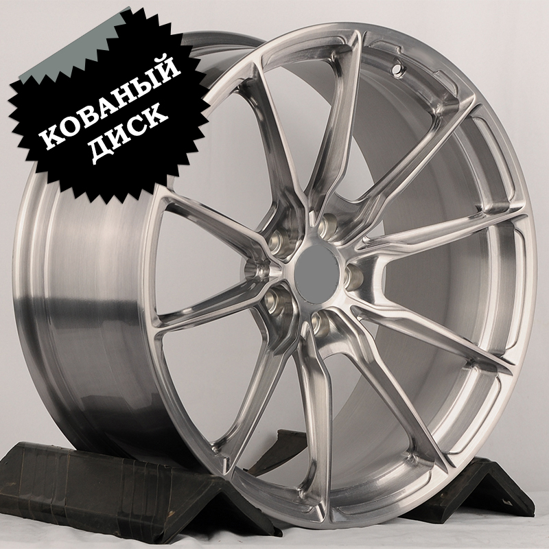 Кованый диск JETFORGED RGW259 R21 9J 5x112 ET32 Кованый диск JETFORGED RGW259 R21 9J 5x112 ET32 DIA 66.56 Brushed Grey
