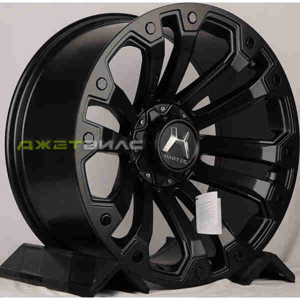 Литой диск Jetwheel L1968 R22 10J 12x135x139.7 ET-18 DIA 106.1 Matt Black