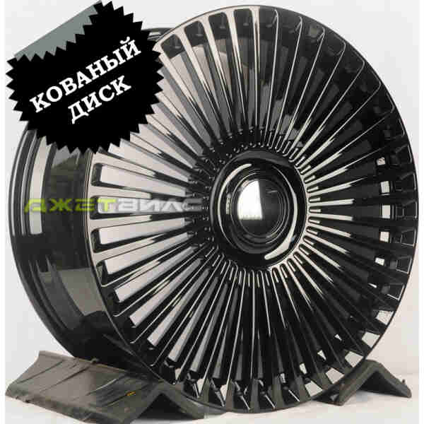 Кованый диск JETFORGED RGW668 R23 9.5J 5x120 ET40 DIA 72.56 Gloss Black