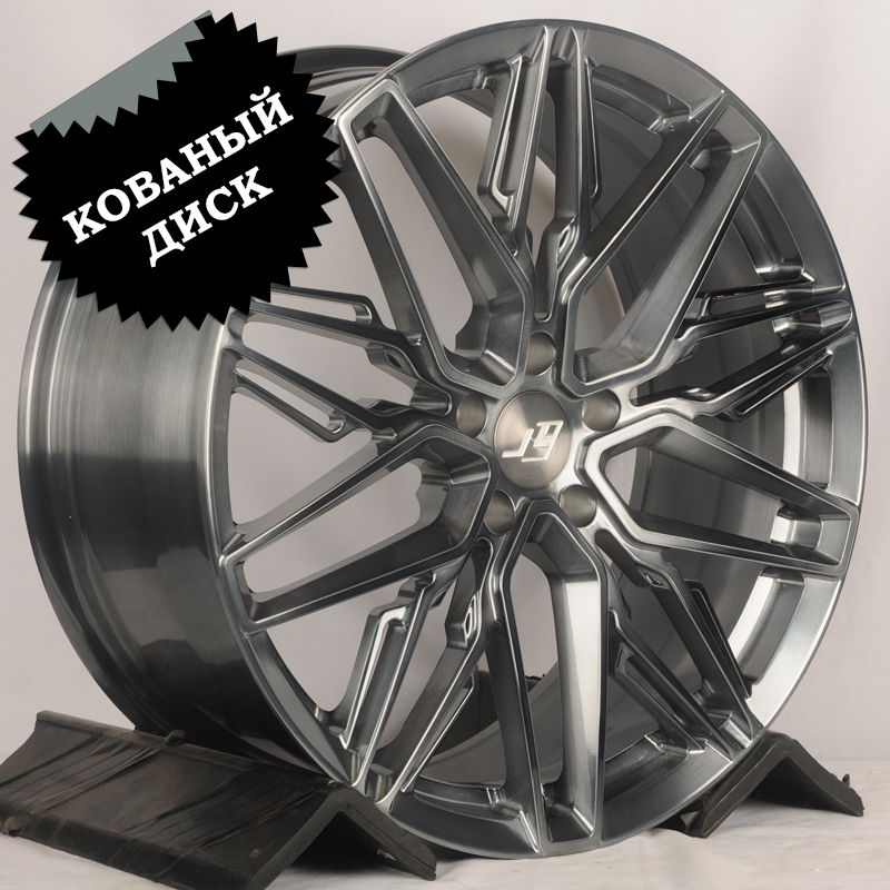 Кованый диск JETFORGED RGW0158 R20 8.5J 5x114.3 ET38 Кованый диск JETFORGED RGW0158 R20 8.5J 5x114.3 ET38 DIA 67.1 Midnight Smoke