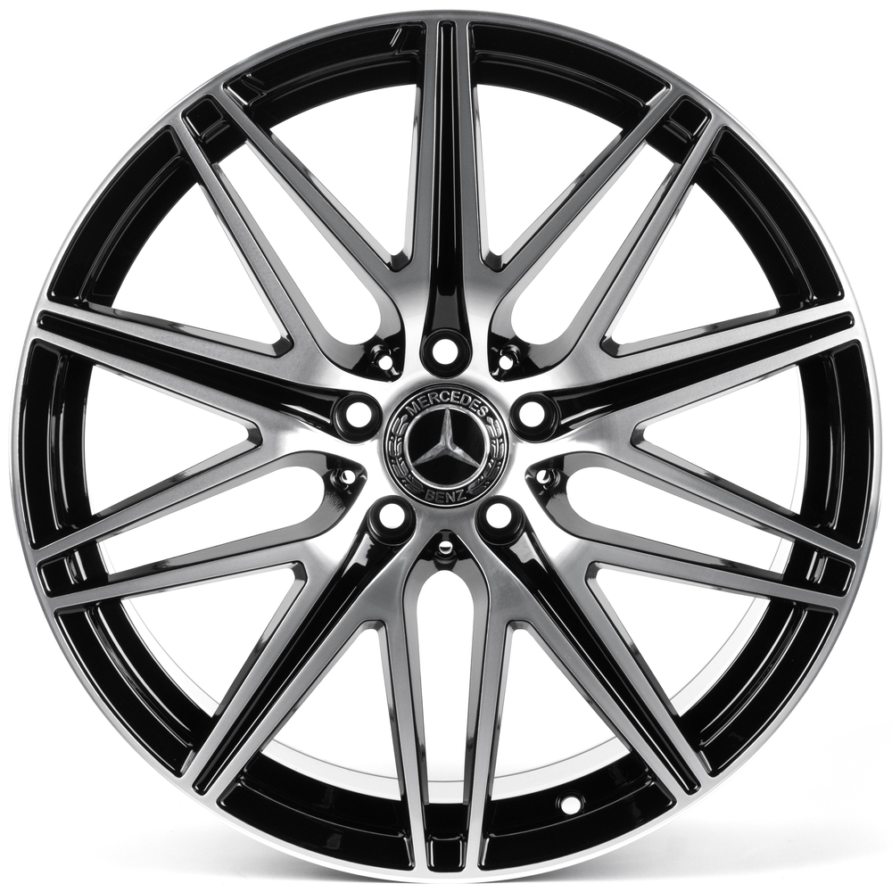 Разноширокие литые диски Mercedes-Benz iVF-3583-H3583F R19 8.5/9.5J ET36/43 Разноширокий комплект дисков Mercedes-Benz iVF-3583-H3583F R19 8.5J ET36 перед 9.5J ET43 зад 5x112 DIA 66.5