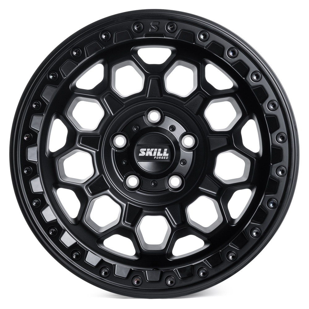 Кованый диск SKILL SB024-DS185 R17 9J 5x127 ET-12 Кованый диск SKILL SB024-DS185 R17 9J 5x127 ET-12 DIA 71.6 Чёрный Матовый