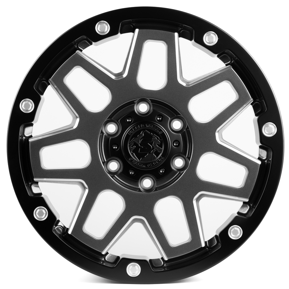 Кованый диск SKILL SB126-SL191 R18 9J 6x139.7 ET45 Кованый диск SKILL SB126-SL191 R18 9J 6x139.7 ET45 DIA 95.1 Графит + Полировка